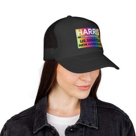 Harris US Senator New Hampshire Trucker Cap — Rainbow Campaign Hat