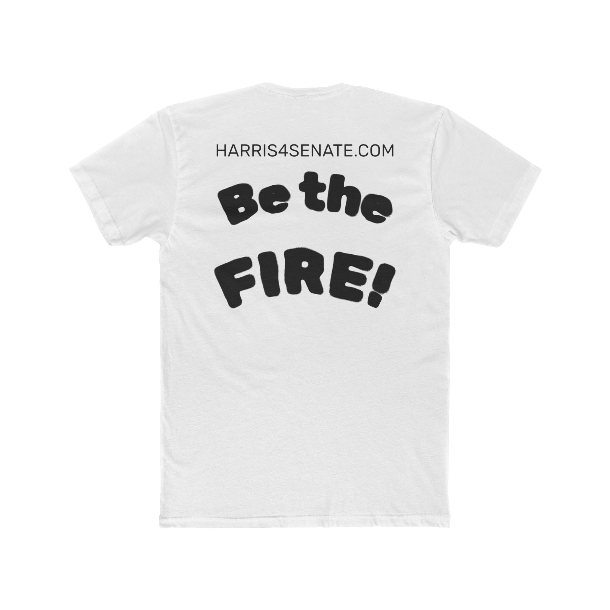 Campfire Graphic Tee — "Be the FIRE!" Motivational Political Campaign T‑Shirt - Image 2